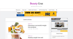 Desktop Screenshot of beautycraz.com